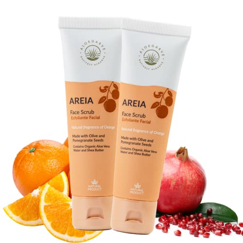 Aloegarve facial Exfoliante facial para el cuidado de la piel Limpiador para todo tipo de piel Limpiador facial Tubo 50ml | Paquete de 2 Cover