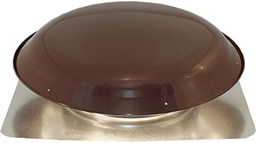 Cool Attic Power Roof Vent - 1080 CFM, Brown Finish, Model# CX1000AMBRUPS by Cool Attic