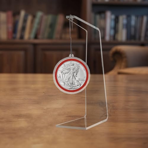 Air-Tite cápsulas 40.6mm para monedas con anillos rojos miniatura 2