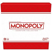 Monopoly Signature Collection Family Board Game for 2 to 6 Players, Premium Packaging and Components, Game for Ages 8+ (F5007)