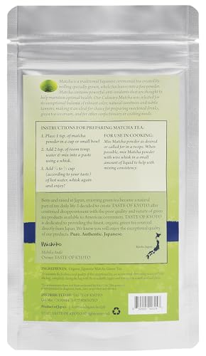 Té matcha culinario 2.12 onzas miniatura 2