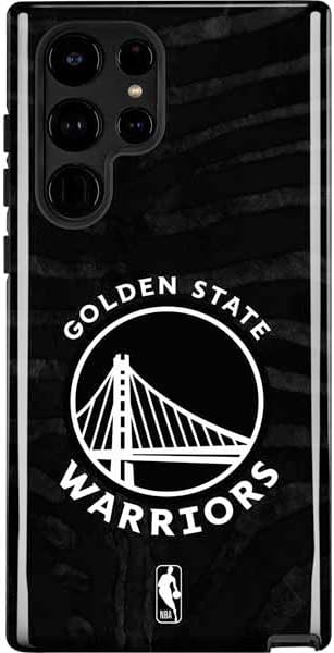 Skinit Impact Phone Case Compatible with Galaxy S25 Ultra - Officially Licensed NBA Golden State Warriors Canvas Design