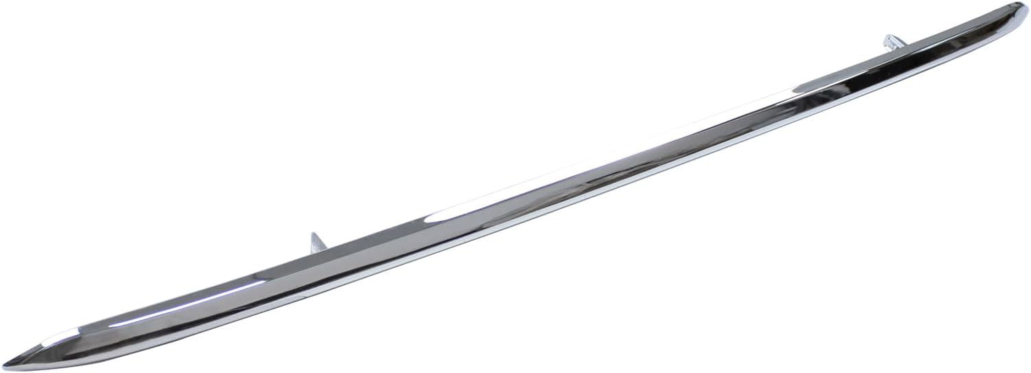 ApplianPar Front Lower Bumper Trim Chrome Molding for Kicks 2021 2022 2023