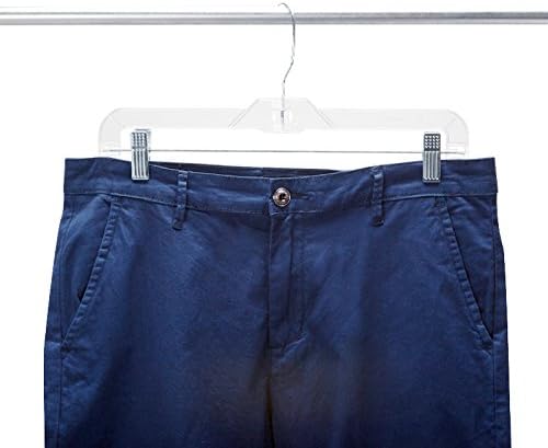 Only Hangers 50 Pcs Clear 14" Skirt Hanger (50pcs)