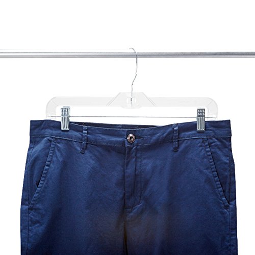 Only Hangers 50 Stück transparente 35,6 cm Rockbügel (50 Stück)