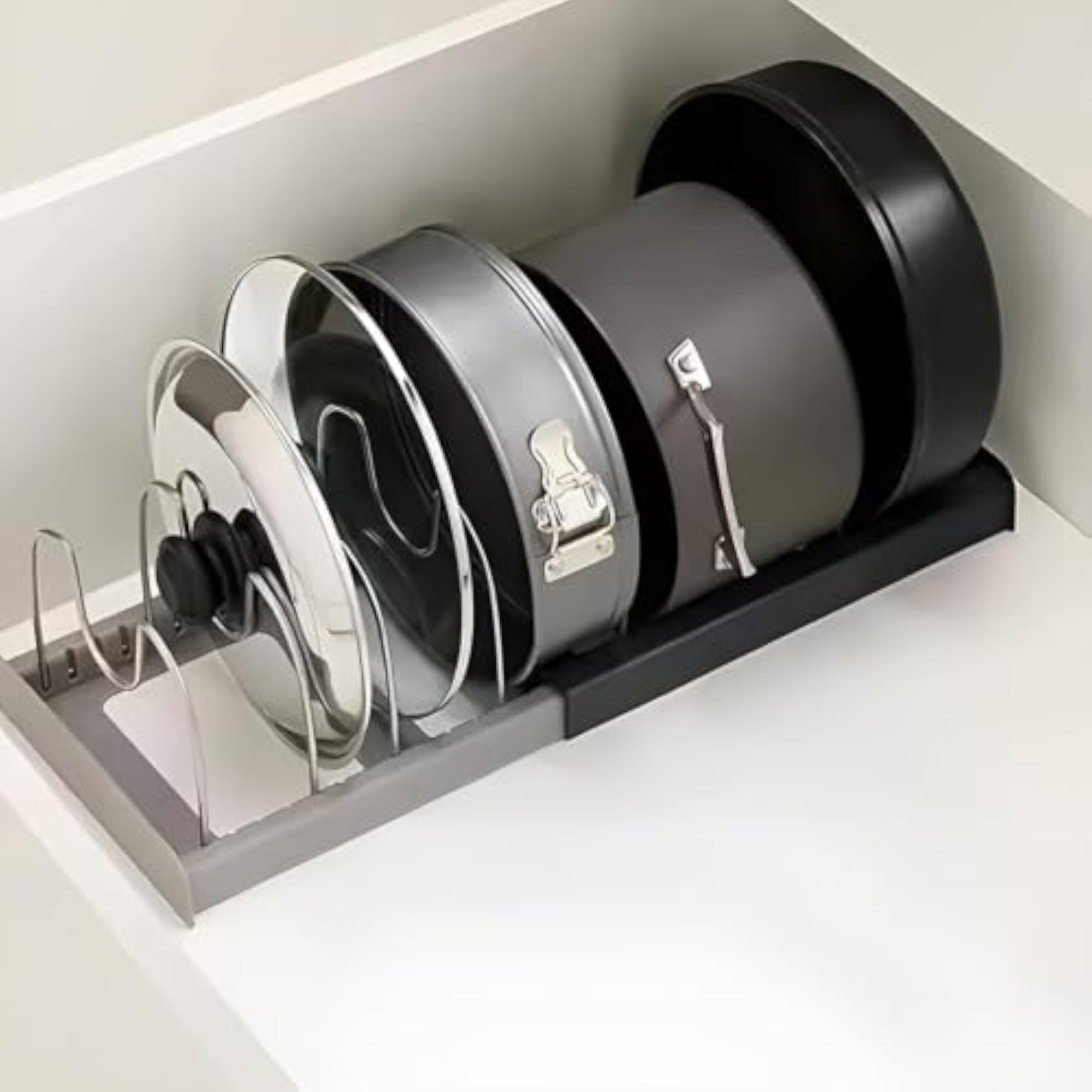 Expandable Dish Rack for Kitchen with Adjustable Compartments