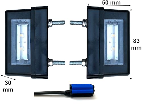 Kit éclairage remorque LED 13 broches avec feux arrière complets 12V - 5