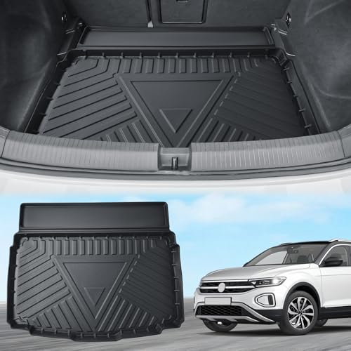 ECOZEN kofferraumwanne für VW T ROC 2018-2025 TPE Allwetter Kofferraumwanne Original 3D-Scan, unterâ€¦ – Miniatur