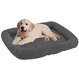 ping bu Plüsch-Katzenbett, mittelgroß, Fleece, Haustierkissen, Lammwolle, weich...