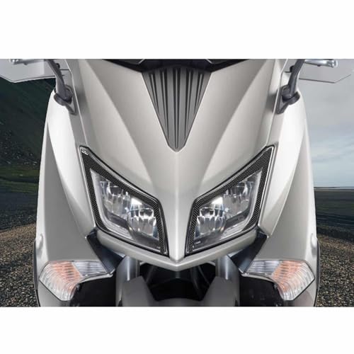 Resin Bike Adhesivos Scooter Compatibles con Yamaha T-MAX 530 Tmax 2012-2016 Carboon Look. Protectores del Marco del Faro Delantero Antirrayas y Antigolpes. Adhesivos Resinados 3D Made in Italy