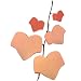 Wrapables Tree Leaf Sticky Notes, Red