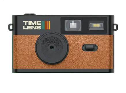 Appareil Photo Numérique Vintage (Marron)
