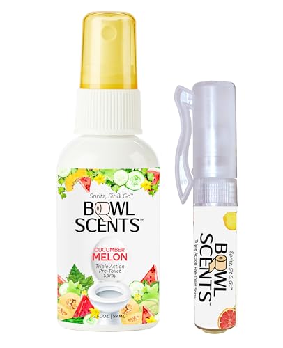 Bowl Scents Toilet Spray | Prevents Nasty Poop Smell |