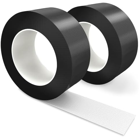 DIYIIRON 2-Pack Gaffers Tape 30 Yards x 2 Inch - Waterproof,Matte Gaffer Stage Tape - Gaff Cloth Tape for Photography, Filming Backdrop(Black) Cover
