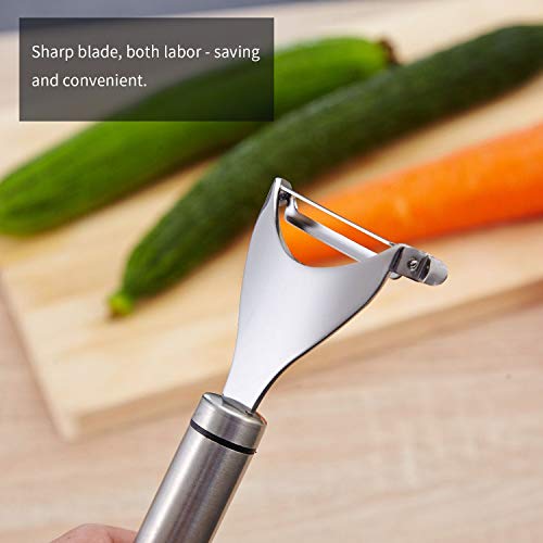 Descascador de Frutas Descascador de Aço Inoxidável Ultra Sharp Vegetal Descascador Cortador Cozinha