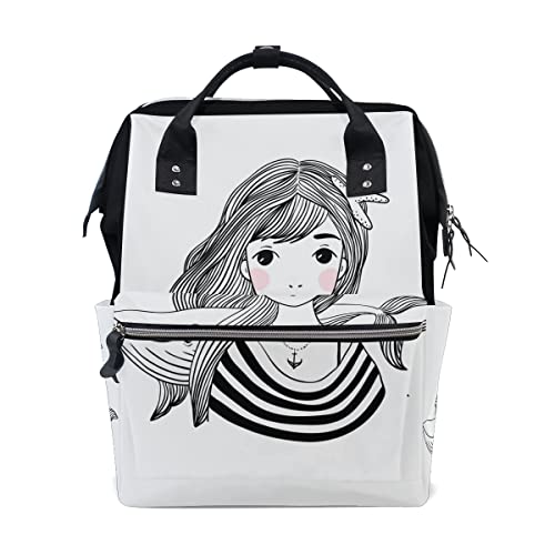 LDIYEU Delfino Bianco Di Bellezza Borse per la Spesa Drogherie Grande Ecologica Shopper Borsa Riutilizzabile Borsa di Totalizzatore Pieghevoli Sacchetti per la Spesa