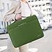 MCHENG 14-Zoll 360 schützende Laptop-Tasche mit Griffen Große Kapazität Aktentasche Kompatibel mit Lenovo IdeaPad Slim 3i/15 Macbook air M2 2023/15.4 MacBook Pro/14 Dell Chromebook 14,Grün.