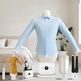 Glowdora Steamer for Clothes, Portable Automatic Ironing Machine, Vertical Steam Closet & Electric Clothes Dryer, Inflatable Shirt Ironer, Quick 8-Minute Drying for Effortless Wrinkle Removal
