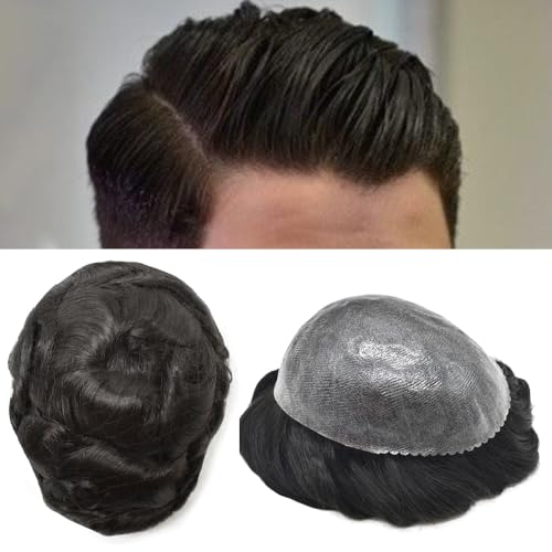 LYRICAL HAIR Toupee for Men Hairpiece Replacement...