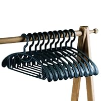 Amazon.co.jp: [S.T.S.G] ハンガー 洗濯物 10本セット 幅広 型崩れ か