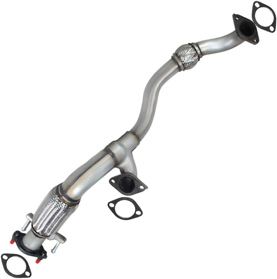 Exhaust Front Flex Y Pipe Compatible for 2011-2013 Kia Sorento 3.5L | Stainless Steel | Northeastern Exhaust | Free Gaskets Included | Automotive Replacement Part | Direct-Fit