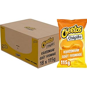 Cheetos Chipito Kaassmaak Chips, Doos 18 stuks x 115 g