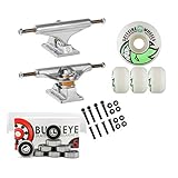 Independent Silver 149mm Truck Package Skateboard Spitfire Wheels 53mm Abec 7 Bearings