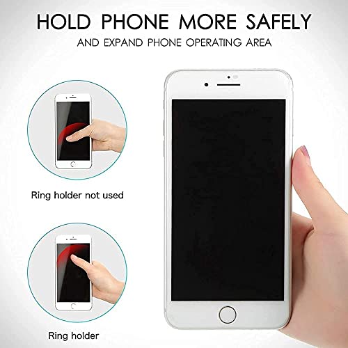 (3 Pack) Collapsible Phone Bracket 360°Rotary Grips For Phones & Tablets - Black Nebula Galaxy Glitter Blue #TOP1