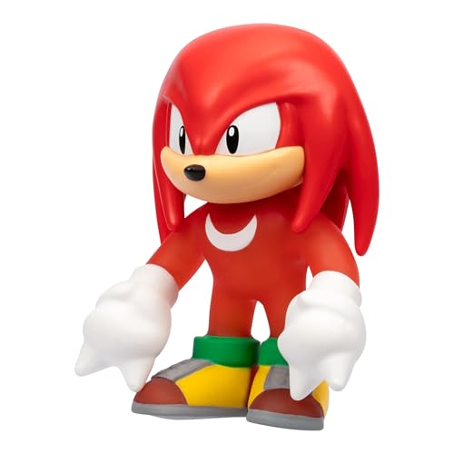 Heroes of Goo Jit Zu Unstoppable Surge Knuckles, Powered Up with Glow Surge Giving Him Glow-in-The-Dark Powers, Scrunchy, Stretchy Filling, Stretch Him Up to 3 Times His Size