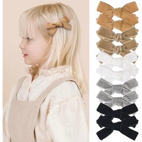 CÉLLOT Velvet Hair Bows Clips Cover