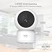 ELRO CI5000 Innen WiFi IP Überwachungskamera mit Bewegungssensor und Nachtsicht - Full HD 1080P Überwachungskamera mit Sirene