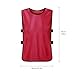 RiToEasysports 12 Pack Football Training Vests, Breathable Adults Soccer Jerseys Bibs for Volleyball Soccer