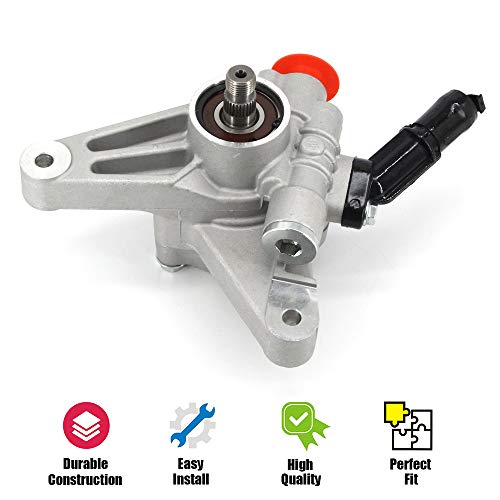Power Steering Pump Replacement for 2005-2010 Honda Odyssey, 2005-2008 Honda Pilot, 2007-2013 Acura MDX Replaces 56110-RYE-A02 56110-PVJ-A01 56110-RDJ-A01 21-5442