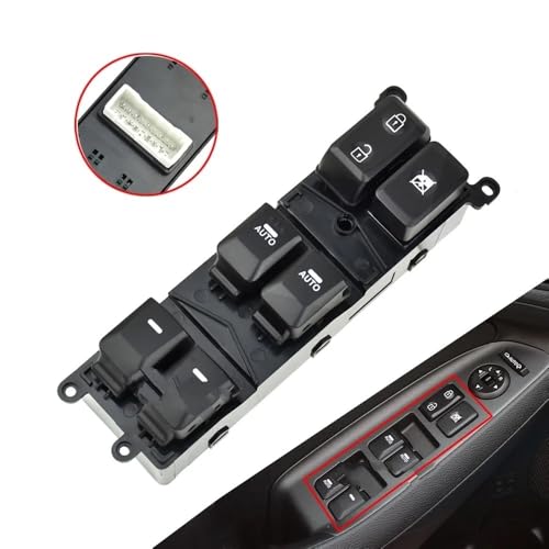 Commande vitre Kia Forte bloquée ? Changez pour l'interrupteur principal 93571-A7200