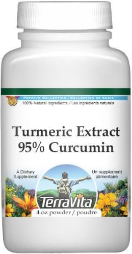 Turmeric (Curcuma) Extract (95% Curcuminoids) Powder (4 oz, ZIN: 517043)