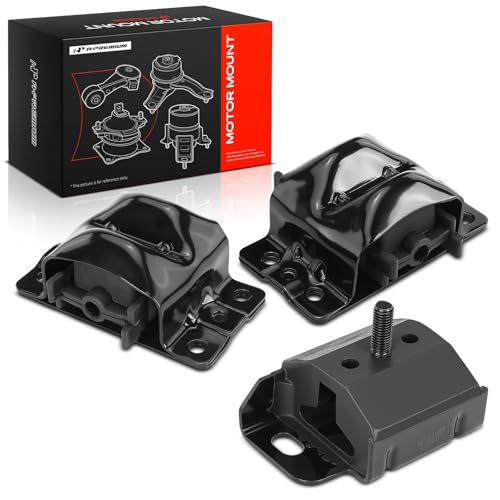 A-Premium 3PCS Engine Motor Mount and Transmission Mount Set Compatible with Chevrolet Camaro 1982-1992 5.0L & Pontiac Firebird 1988-1992 5.0L 5.7L, Replace# 7201-1502, 1258670 by A-Premium - Used condition - US$30.59