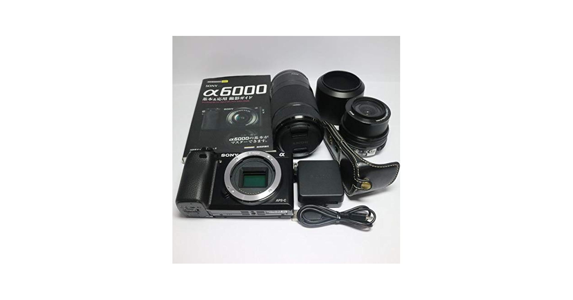 Amazon.co.jp: Sony α6000 Double Zoom Lens Kit (Black/Digital SLR