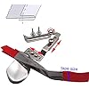 CKPSMS Brand -1SET Swing Away Adjustable Plain Raw Edge Single Fold Binder #A4B for Sewing Machines (Tape Cut Size 1)