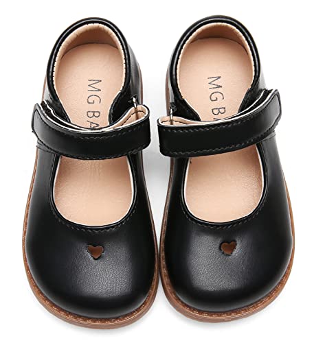 Dadawen Girl's Classic Mary Jane Flats School Uniform Shoes Dress Shoes Party Wedding Shoes Black Us Size 6 M Toddler #TOP14