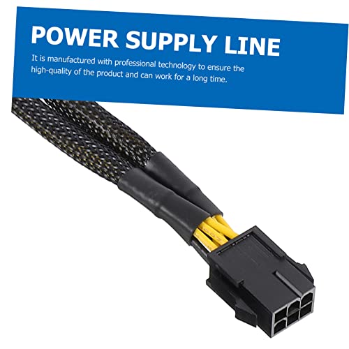 Adaptador PCIe doble pin Uonlytech cable alimentación GPU 5