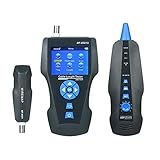 Dieser Tester ist ein multifunktionaler Drahtverfolger, einschließlich Kabelsender und -empfänger. Neues Design des digitalen Signals mit starken Interferenzen und ohne Rauschen, einfach und bequem zu bedienen.