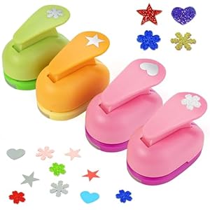 Reh:Ncla 4 Stück Motivstanzer Set