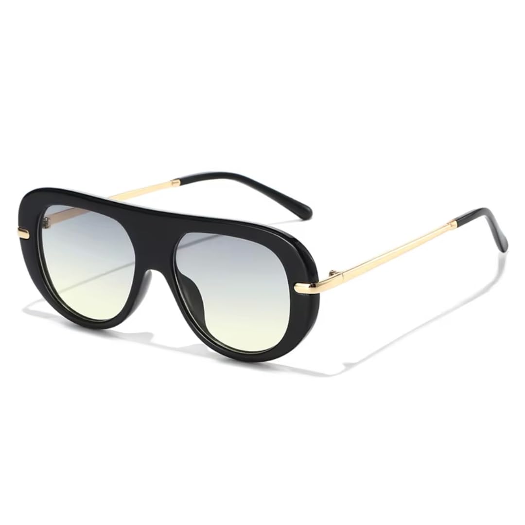 Lunettes de soleil rétro style punk aux finitions soignées - 8