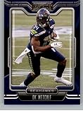 DK Metcalf 2021 Panini Playbook #83 NM++ Seahawks Football NFL