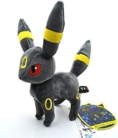 Eevee Evolution Umbreon Anime Animals Plush Plushies Stuffed Doll 8"