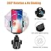 Wireless Car Charger, Cup Holder Phone Mount, Auto Clamping Charging Car Mount for iPhone 16 Pro Max, Samsung Galaxy S24 Ultra(Air Vent Included)