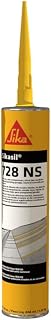 SIKA - One-Component elastomeric Silicone sealant - Sikasil 728 NS - Limestone - Seal driveways, Decks and parkades - Highway Grade - 858 mL Cartridge