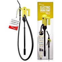 TERA PUMP DEF Electric Pump Kit | Telescopic 15 Gallon to 55 Gallon Drum Transfer Pump 4.2 GPM, DC 12V