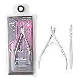STALEKS PRO by Natury Nails Nagelhautzange Expert, 9 mm, Edelstahl (NE-90-9)