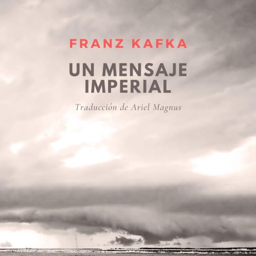 Diseño de la portada del título Un mensaje imperial